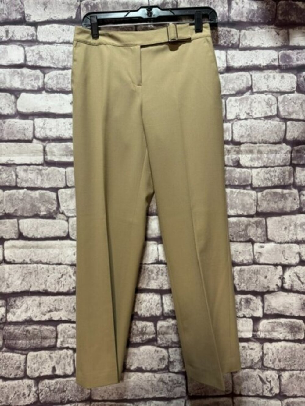 Ann Taylor LOFT Khaki Fully Lined Pants Size 4P